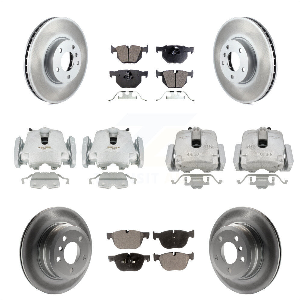 PowerStop Rear Brake Kit with Calipers | 2013–2015 BMW X1 (KC7008) main image 1