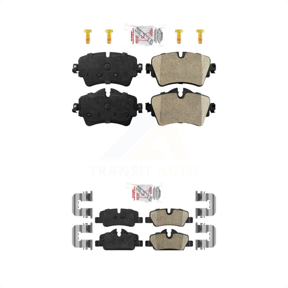 AmeriBRAKES Front Rear Ceramic Disc Brake Pads Kit For Mini Cooper KNF-100681