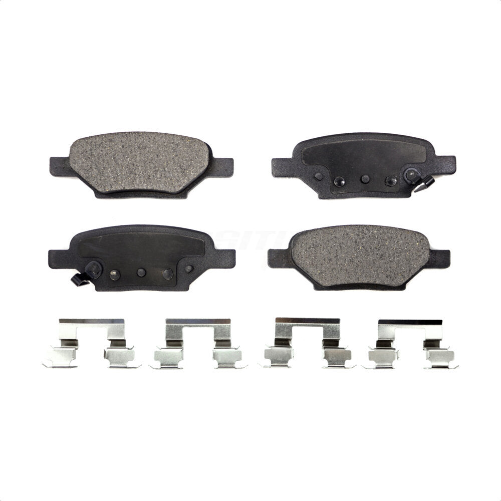 Detroit Axle Front Brake Kit - Rotors & Ceramic Pads For Chevy Malibu, Cobalt, HHR & Pontiac G6/G5