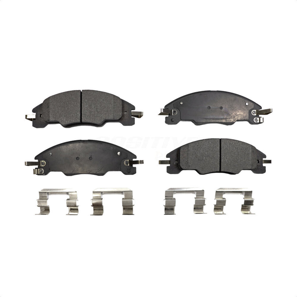Front Semi-Metallic Disc Brake Pads PPF-D1339 For 2008-2011 Ford Focus by Positive Plus