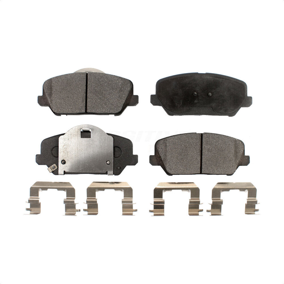 Front Semi-Metallic Disc Brake Pads PPF-D1735 For Kia Forte Forte5 Koup by Positive Plus