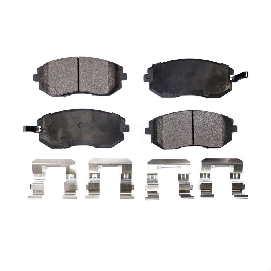 Front Semi-Metallic Disc Brake Pads PPF-D929 For Subaru Outback Forester Impreza Legacy Baja Saab 9-2X WRX by Positive Plus