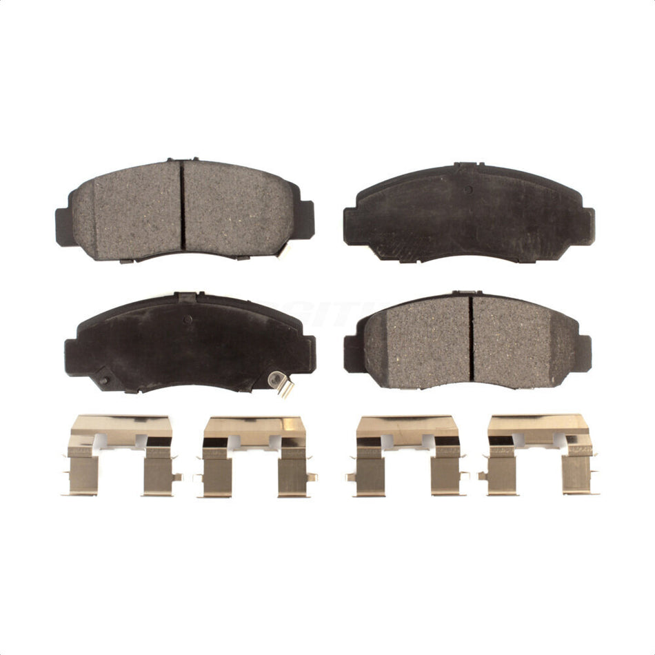 Front Semi-Metallic Disc Brake Pads PPF-D959 For Honda Accord Civic Acura CSX by Positive Plus