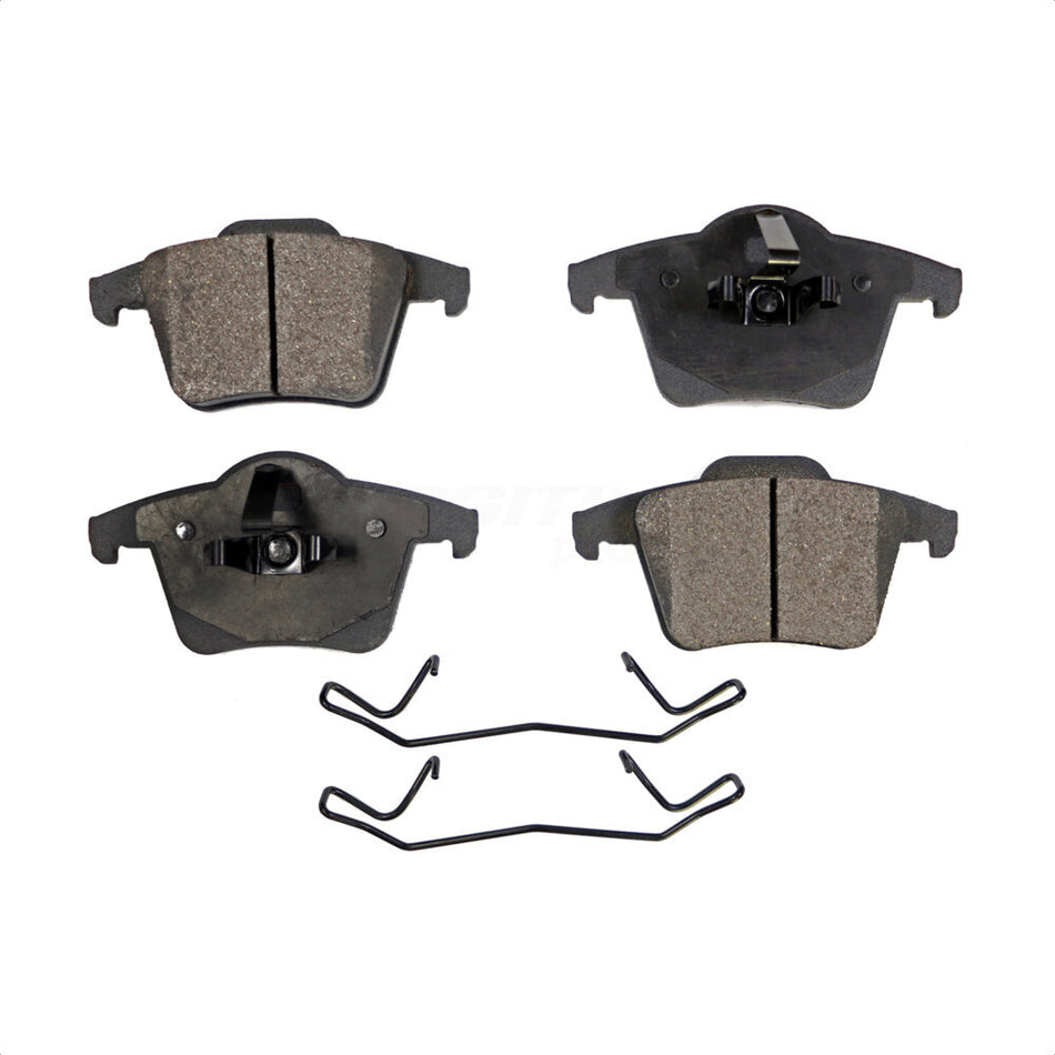 Rear Semi-Metallic Disc Brake Pads PPF-D980 For 2003-2014 Volvo XC90 by Positive Plus
