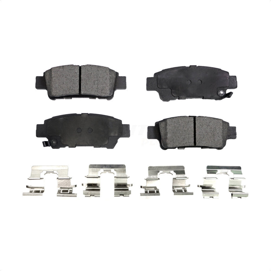 Rear Semi-Metallic Disc Brake Pads PPF-D995 For 2004-2010 Toyota Sienna by Positive Plus