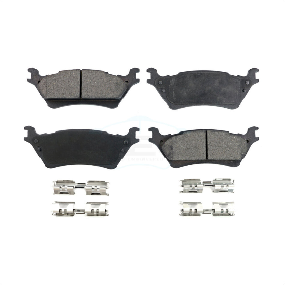 Rear Ceramic Disc Brake Pads TEC-1602 For Ford F-150 by TEC