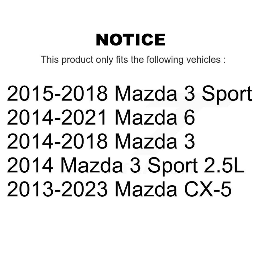 Cabin Air Filter 54-24103 For Mazda CX-5 3 6 Sport