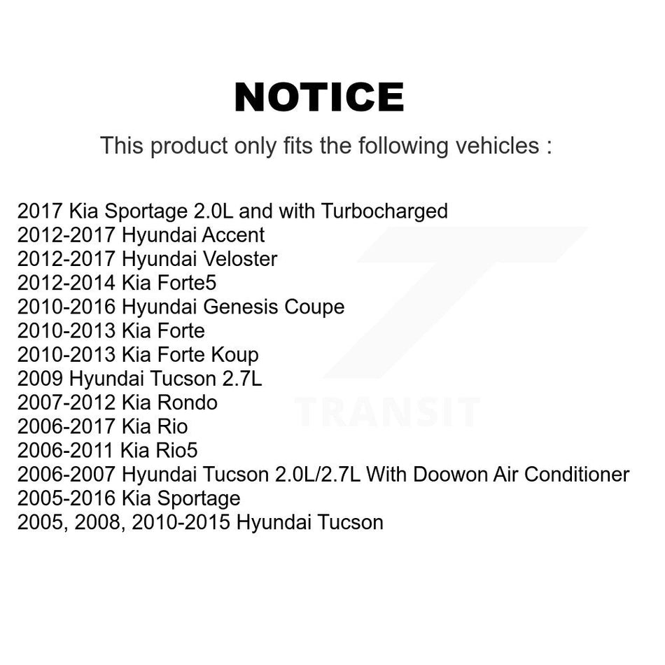 Cabin Air Filter 54-24684 For Kia Hyundai Sportage Tucson Accent Rio Forte Veloster Genesis Coupe Rondo Koup Rio5 Forte5
