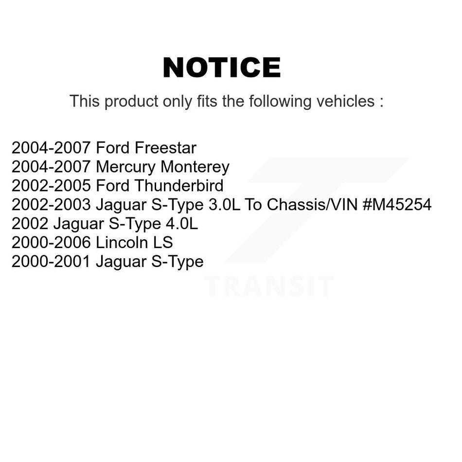 Air Filter 57-42341 For Ford Freestar Lincoln LS Thunderbird Jaguar S-Type Mercury Monterey