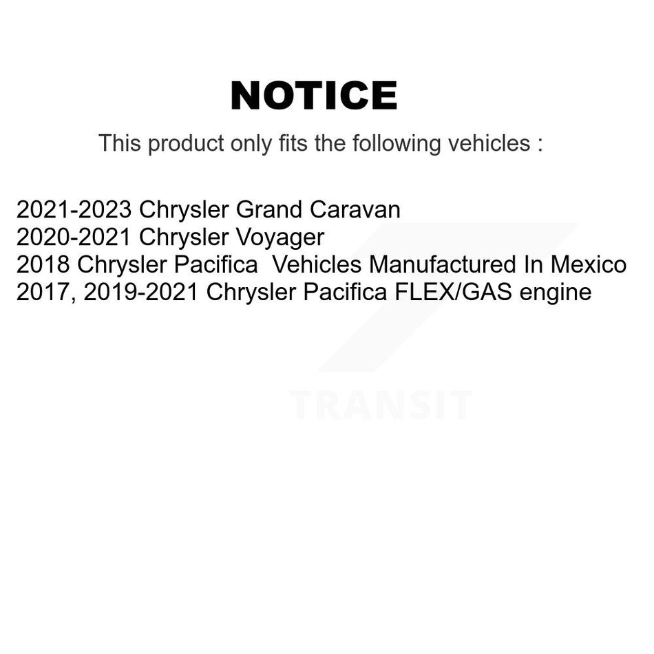 Air Filter 57-WA10649 For Chrysler Pacifica Voyager Grand Caravan