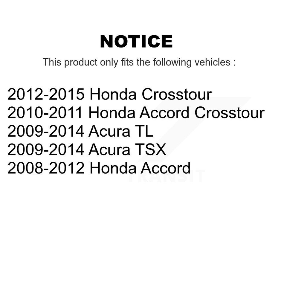Front Wheel Bearing 70-510095 For Honda Accord Acura TL TSX Crosstour