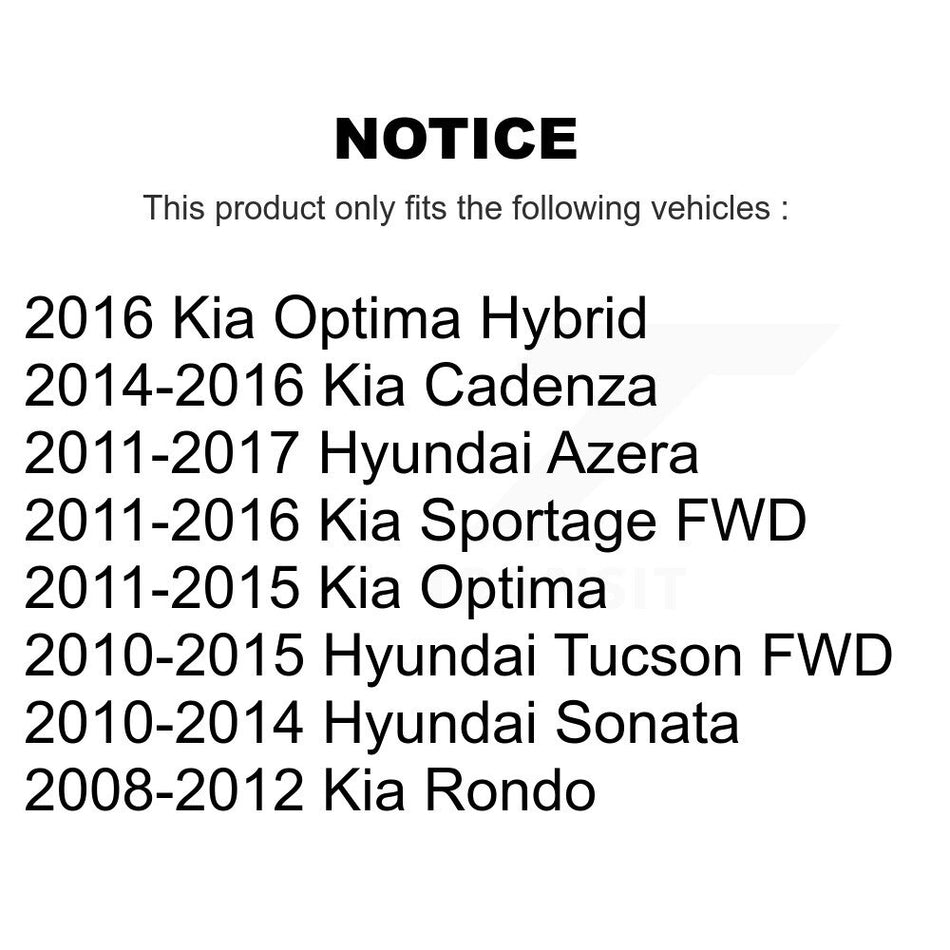 Rear Wheel Bearing Hub Assembly 70-512437 For Hyundai Kia Sonata Optima Tucson Sportage Azera Rondo Cadenza