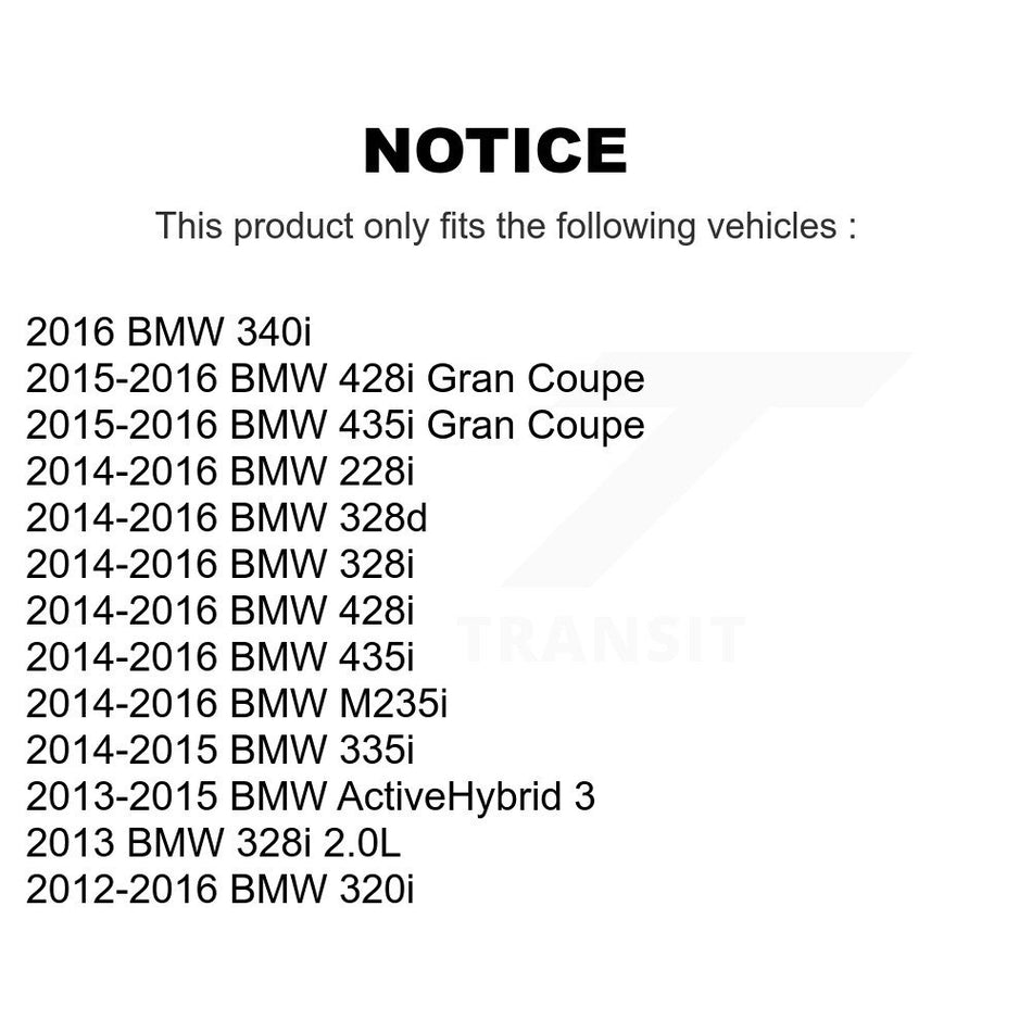 Front Wheel Bearing Hub Assembly 70-513359 For BMW 328i 320i 428i Gran Coupe 435i 228i 335i M235i 328d 340i ActiveHybrid 3
