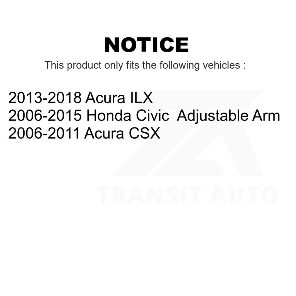 Rear Upper Suspension Control Arm 72-CK100049 For Honda Civic Acura ILX CSX
