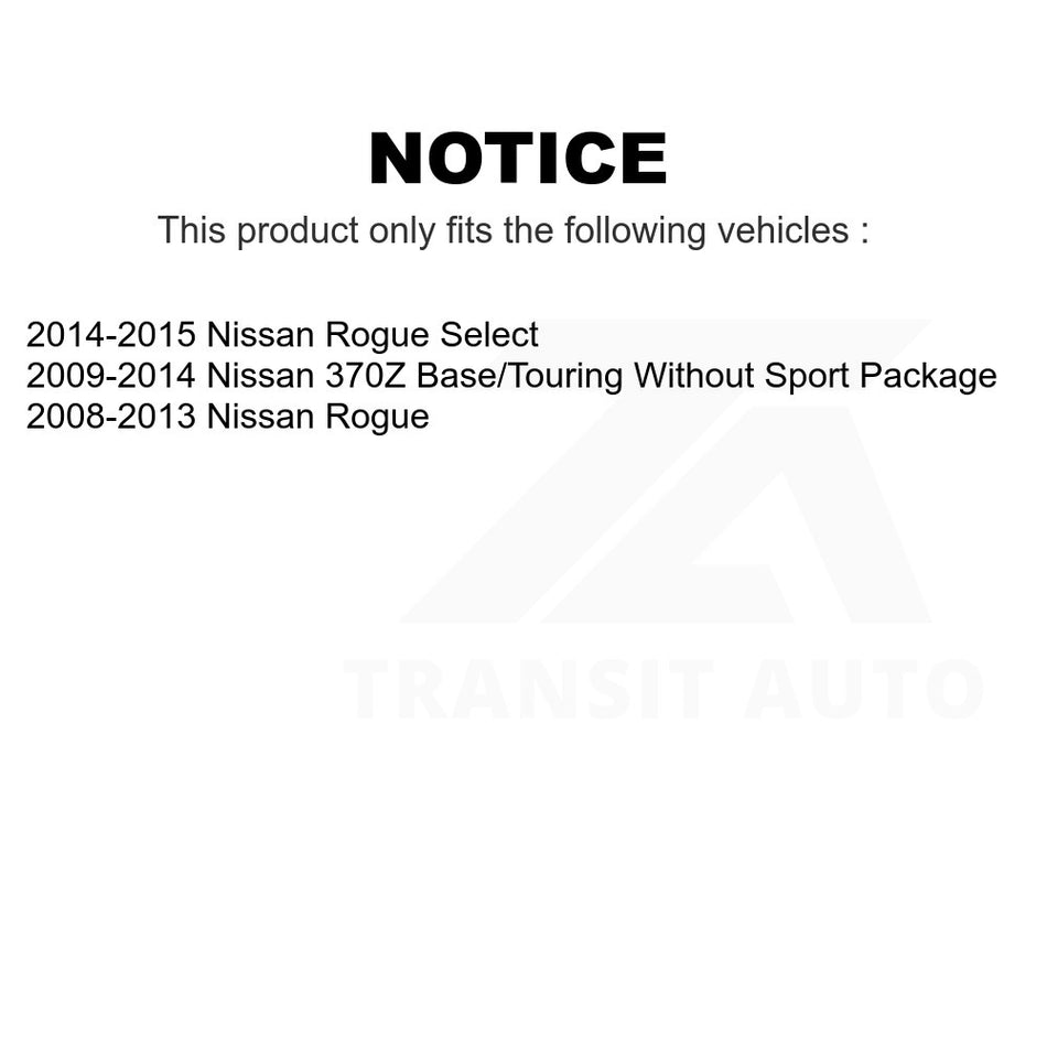 Front Right Lower Suspension Control Arm Ball Joint Assembly 72-CK621453 For Nissan Rogue Select 370Z