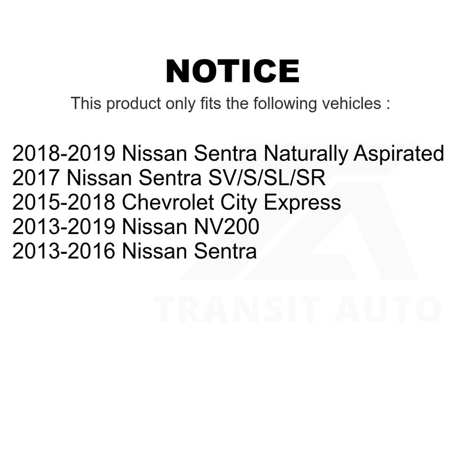 Front Right Lower Suspension Control Arm Ball Joint Assembly 72-CK622159 For Nissan Sentra NV200 Chevrolet City Express