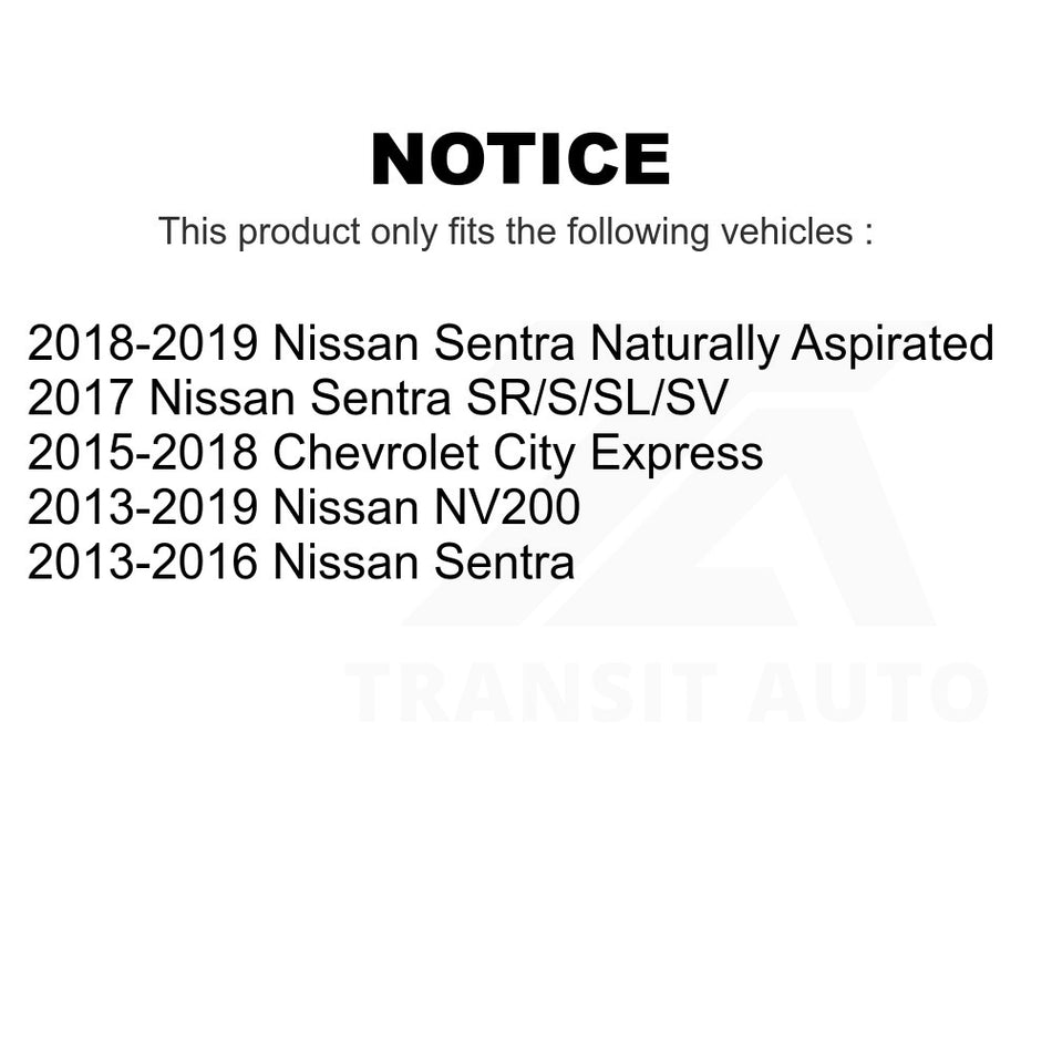 Front Left Lower Suspension Control Arm Ball Joint Assembly 72-CK622160 For Nissan Sentra NV200 Chevrolet City Express