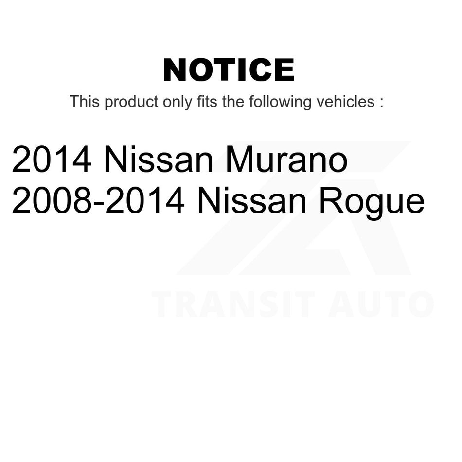 Front Right Suspension Stabilizer Bar Link Kit 72-K750267 For Nissan Rogue Murano