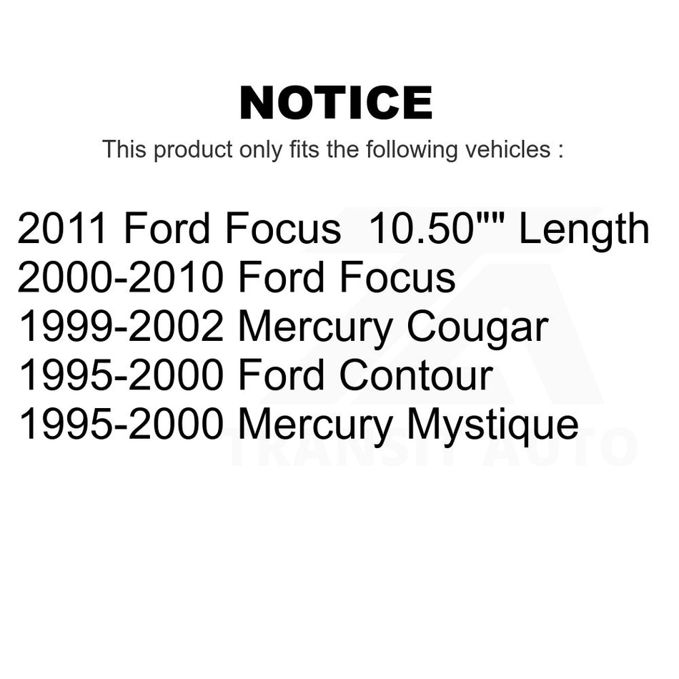 Front Suspension Stabilizer Bar Link Kit 72-K8744 For Ford Focus Contour Mercury Cougar Mystique