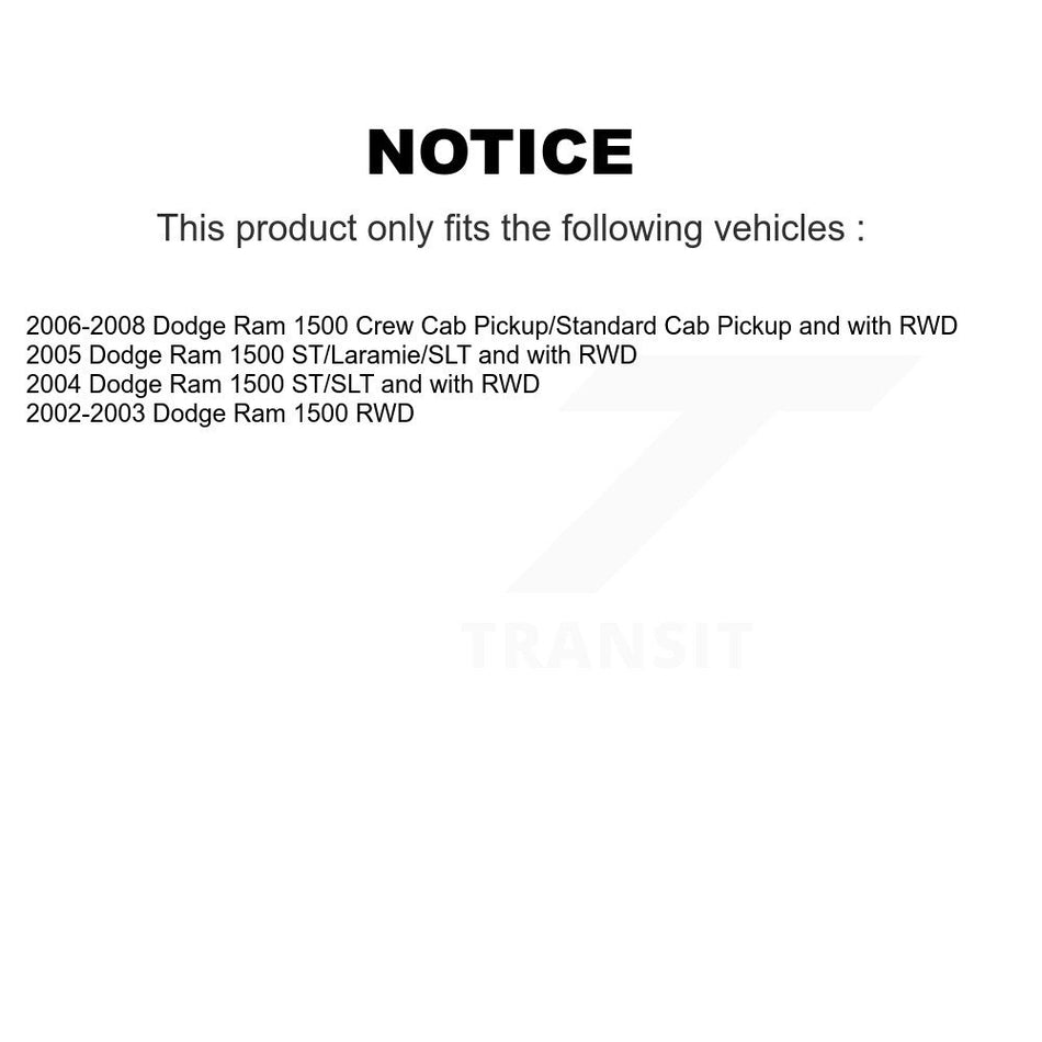 Front Shock Absorber 78-37206 For Dodge Ram 1500