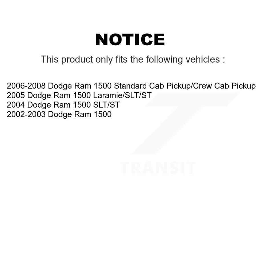 Rear Shock Absorber 78-37207 For Dodge Ram 1500