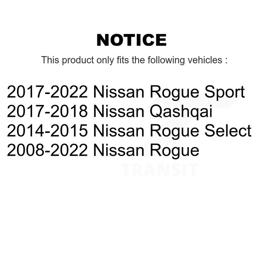 Rear Shock Absorber 78-37328 For Nissan Rogue Sport Select Qashqai