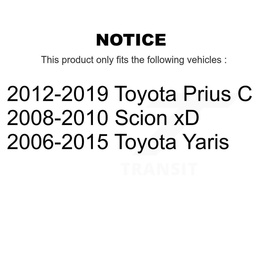 Rear Shock Absorber 78-5624 For Toyota Yaris Prius C Scion xD