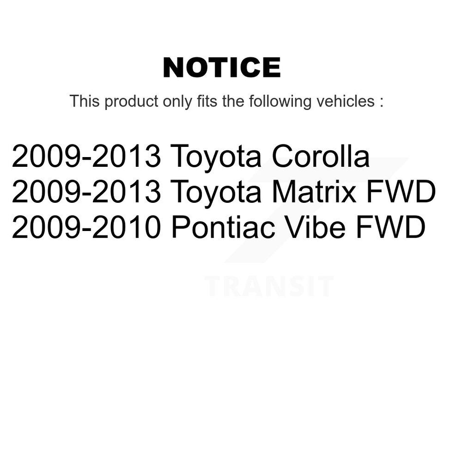 Rear Suspension Strut 78-72599 For Toyota Corolla Matrix Pontiac Vibe