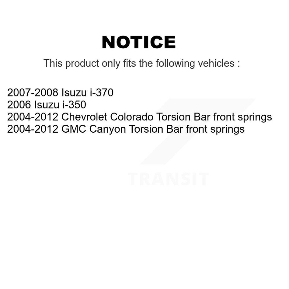 Rear Shock Absorber 78-911230 For Chevrolet Colorado GMC Canyon Isuzu i-370 i-350