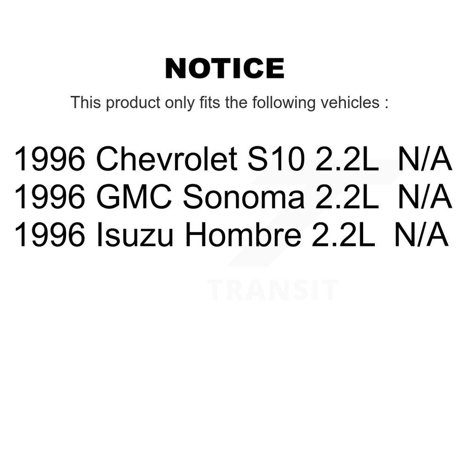 Fuel Pump Module Assembly AGY-00310294 For 1996 Chevrolet S10 GMC Sonoma Isuzu Hombre 2.2L