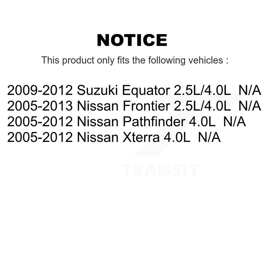 Fuel Pump Module Assembly AGY-00310502 For Nissan Frontier Pathfinder Xterra Suzuki Equator