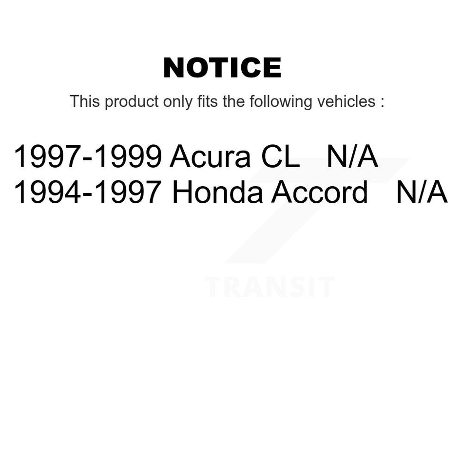 Fuel Tank Strap AGY-01110142 For Honda Accord Acura CL