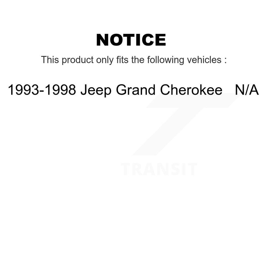 Fuel Tank Strap AGY-01110160 For 1993-1998 Jeep Grand Cherokee