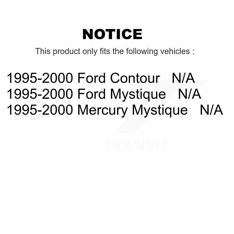 Fuel Tank Strap AGY-01110169 For 1995-2000 Ford Contour Mercury Mystique