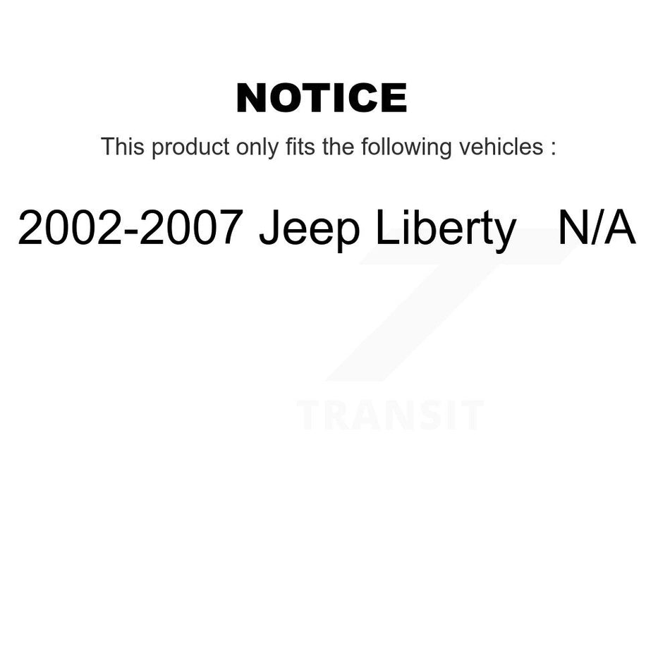 Fuel Tank Strap AGY-01110224 For 2002-2007 Jeep Liberty