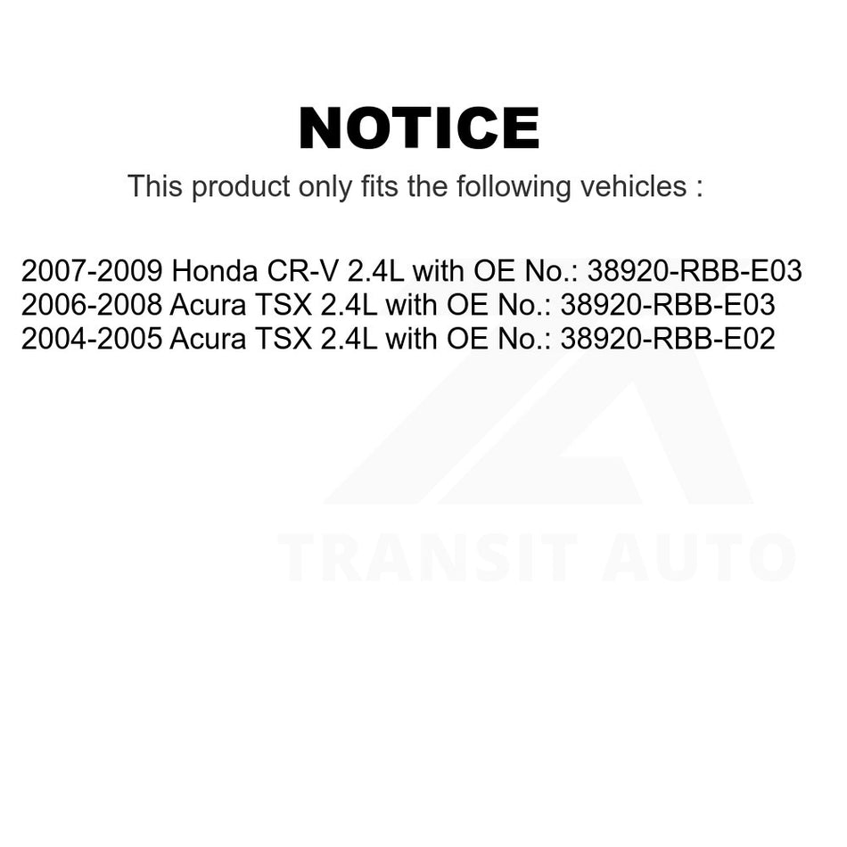 Accessory Drive Belt BAN-7PK1755 For Honda CR-V Acura TSX 2.4L