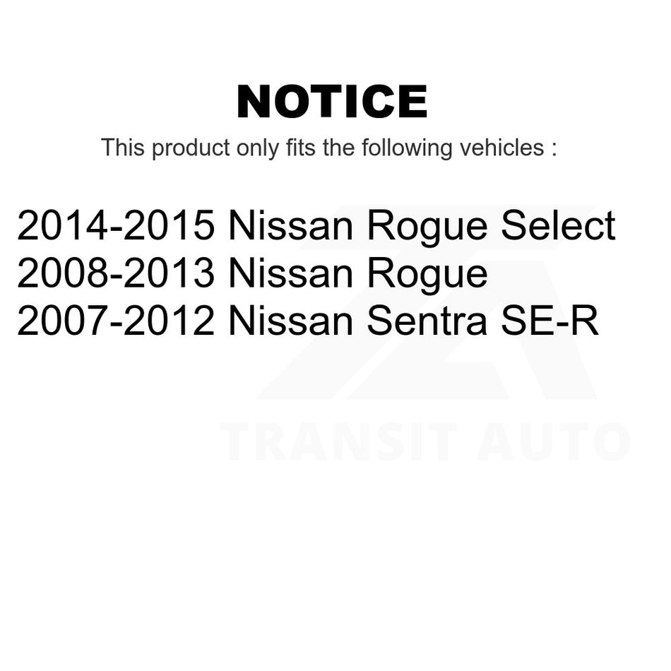 Front Disc Brake Rotor DS1-980637 For Nissan Rogue Sentra Select