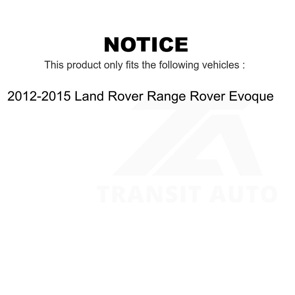 Rear Disc Brake Rotor DS1-980956 For 2012-2015 Land Rover Range Evoque