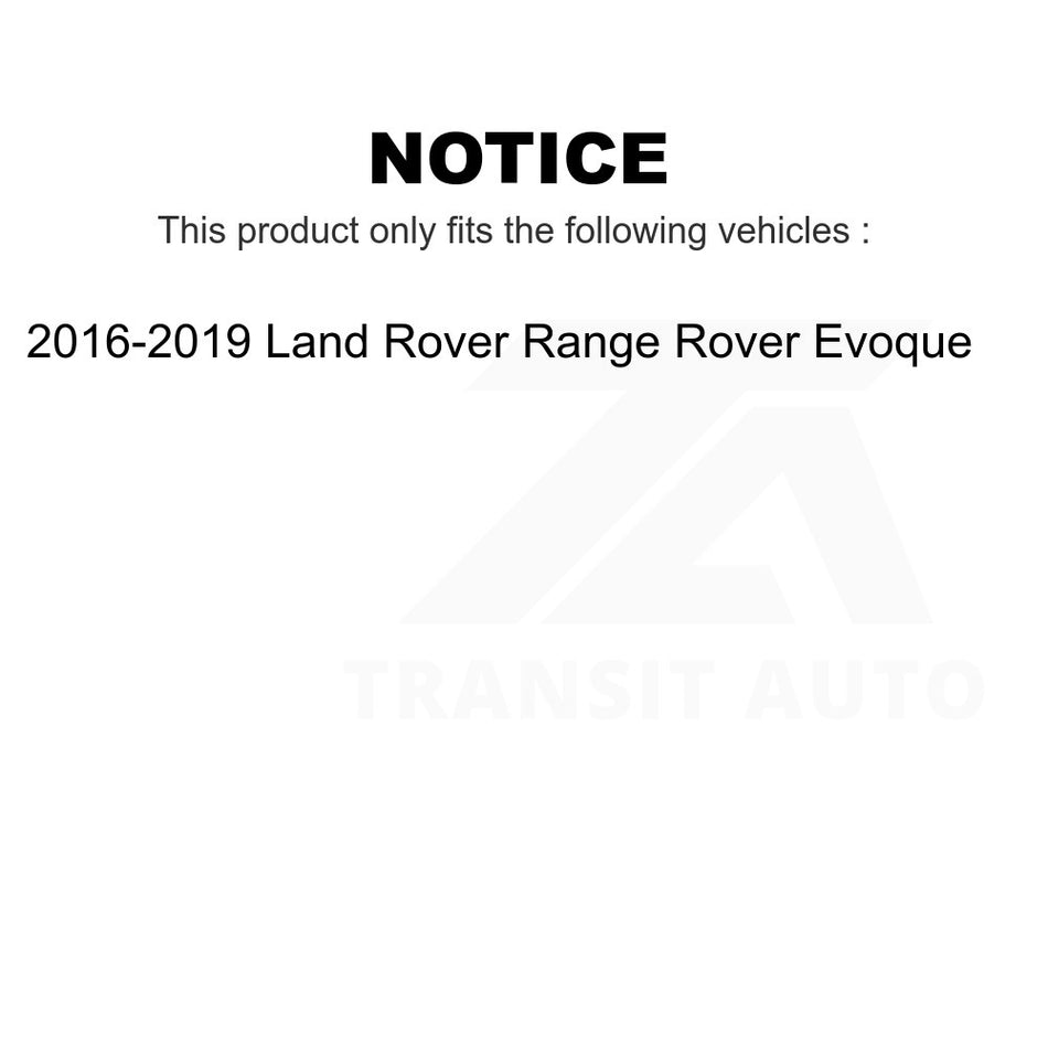 Rear Disc Brake Rotor DS1-982163 For 2016-2019 Land Rover Range Evoque