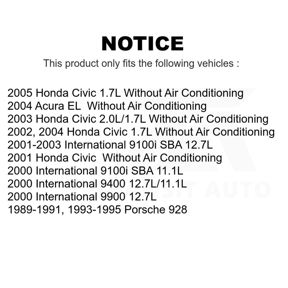 Serpentine Belt KBR-5060340 For Honda Civic Porsche 928 Acura International EL 9400 9900 9100i SBA