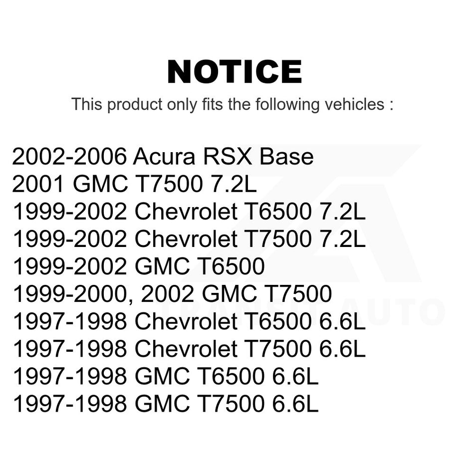 Main Drive Serpentine Belt KBR-5070680 For Acura RSX GMC Chevrolet T7500 T6500