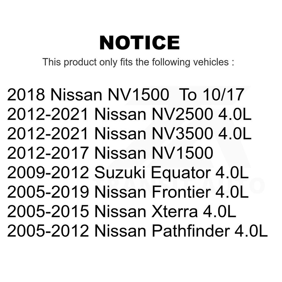 Main Drive Serpentine Belt KBR-5070874 For Nissan Frontier Pathfinder Xterra NV2500 NV3500 NV1500 Suzuki Equator