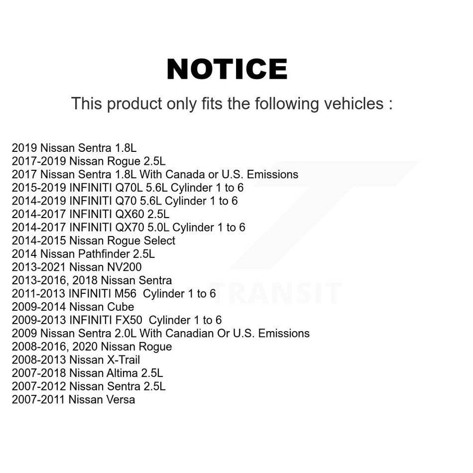 Ignition Coil MPS-MF549 For Nissan Altima Rogue Sentra Versa INFINITI QX60 Select NV200 Pathfinder Cube QX70 Q70 Q70L M56 FX50 X-Trail
