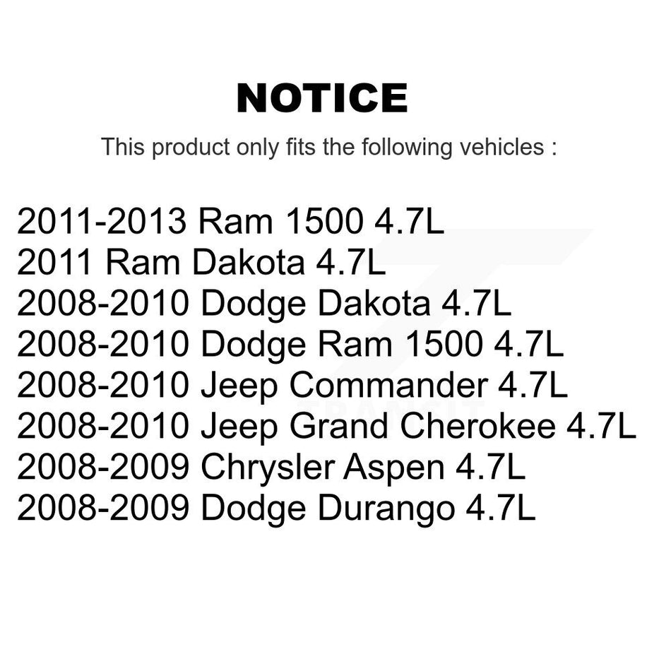 Ignition Coil MPS-MF601 For Ram 1500 Dodge Jeep Grand Cherokee Dakota Commander Chrysler Aspen Durango 4.7L