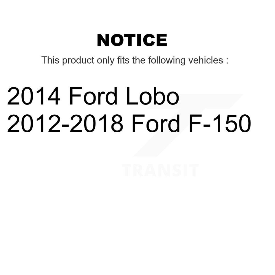 Rear Parking Brake Shoe NB-1023B For Ford F-150 Lobo