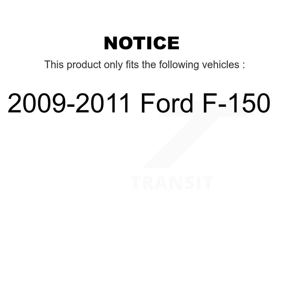 Rear Parking Brake Shoe NB-961B For 2009-2011 Ford F-150