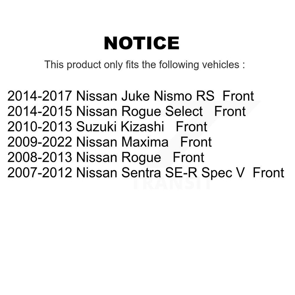 Front Ceramic Disc Brake Pads NWF-PTC1374A For Nissan Rogue Maxima Sentra Select Juke Suzuki Kizashi
