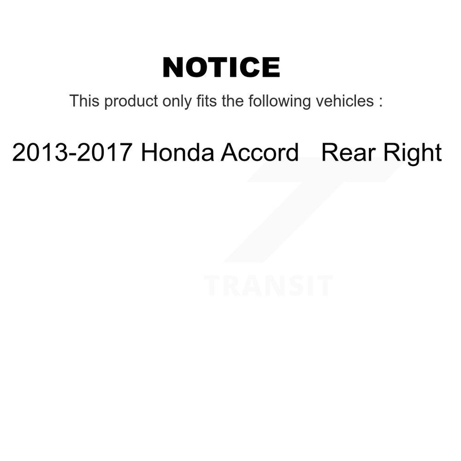 Rear Right (Passenger Side) Disc Brake Caliper SLC-19B7096 For 2013-2017 Honda Accord