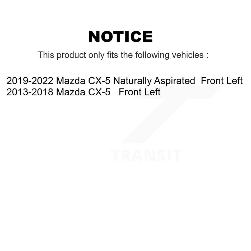 Front Left (Driver Side) Disc Brake Caliper SLC-19B7120 For Mazda CX-5