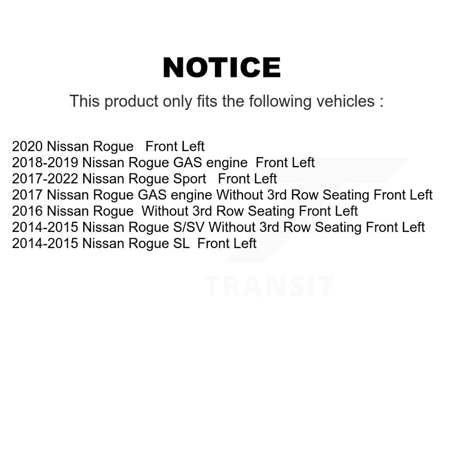 Front Left (Driver Side) Disc Brake Caliper SLC-19B7148 For Nissan Rogue Sport